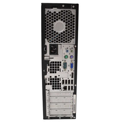 HP Compaq Elite 8100 Desktop Computer PC + 19" Flat Screen Monitor (Refurbished)