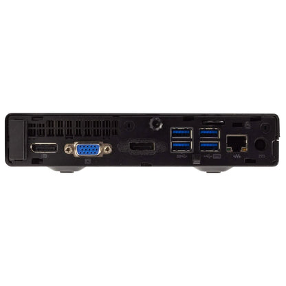 HP EliteDesk 800G1 Tiny Form Factor Computer PC 240GB SSD Windows 10 Professional (Refurbished)