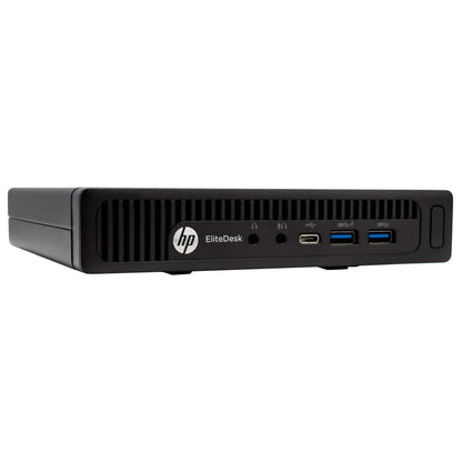 HP EliteDesk 800G14 Tiny Form Factor Computer PC - Windows 10 Professional 64 bit (Refurbished)