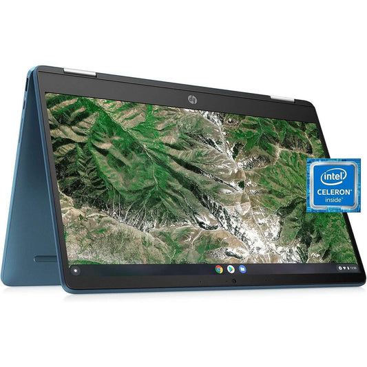 HP Laptop X360 14a Chromebook 14" HD Touchscreen (Refurbished)