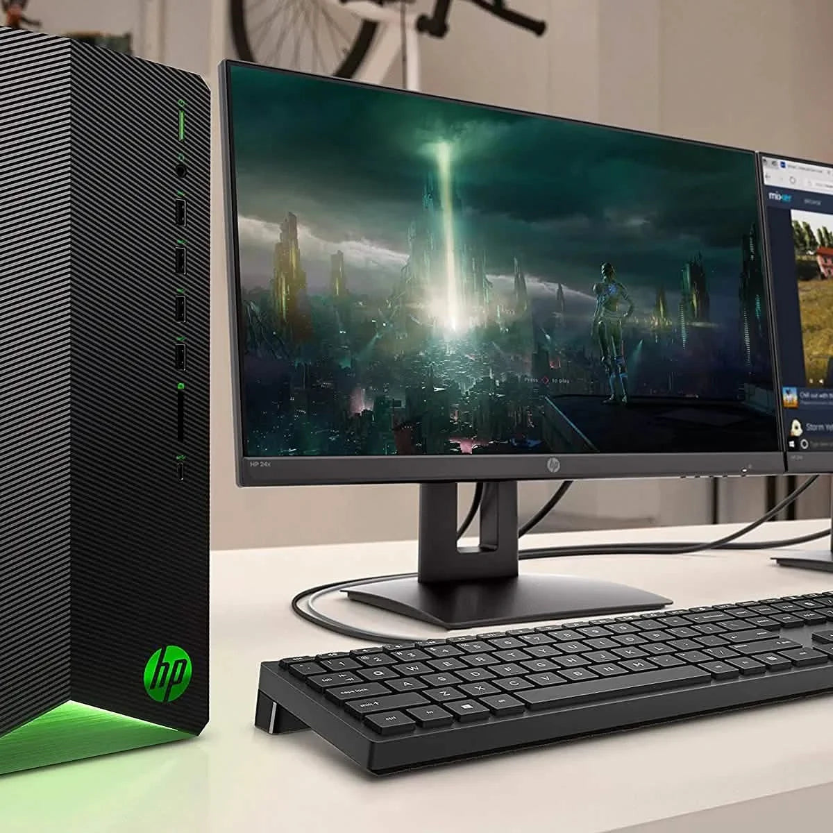 HP Pavilion Gaming PC AMD Ryzen 5 5600G Processor (Refurbished)
