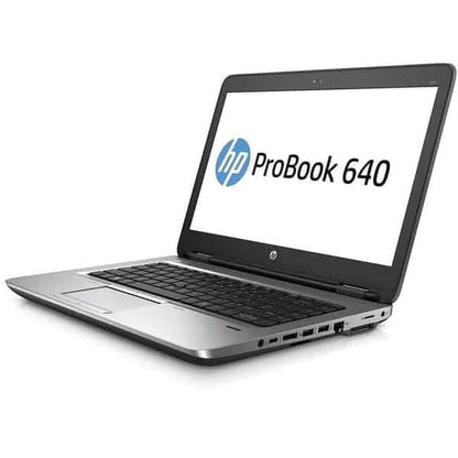 HP ProBook 640 G1 Intel i5-4300M 2.50GHz 8GB RAM 500GB HDD Windows 10 Pro (Refurbished)