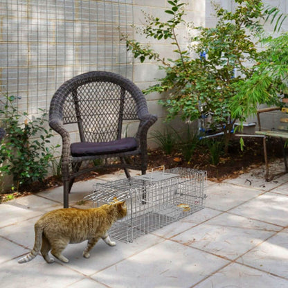 Humane Live Animal Rodent Cage Collapsible Galvanized Wire