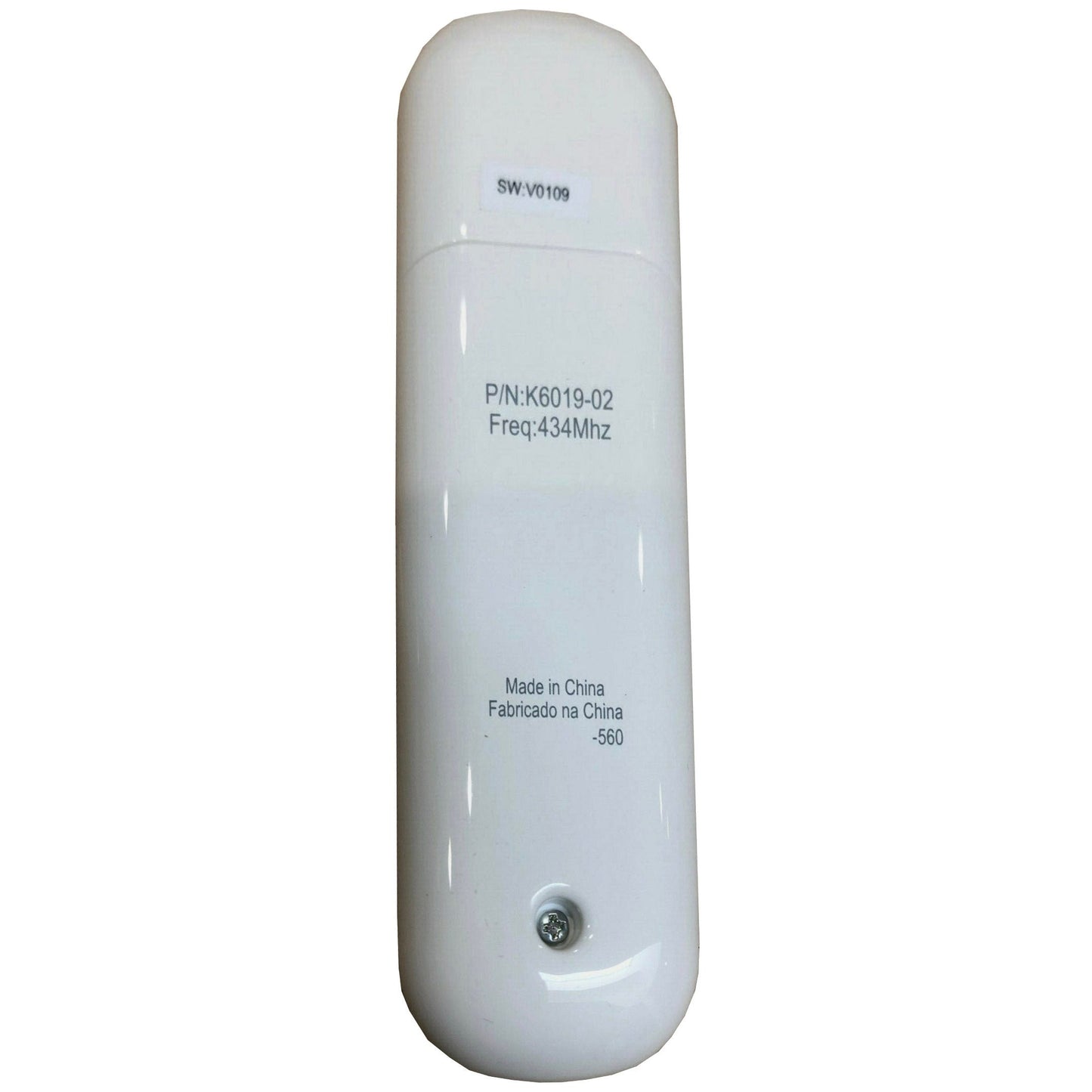 Substitute for Hunter K6019-02 Ceiling Fan Remote Control [99770]