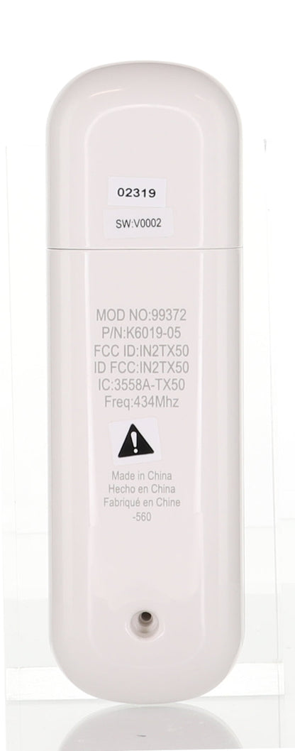 Substitute for Hunter 99372 IN2TX50 Ceiling Fan Remote Control [99770]