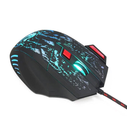 HXSJ J50 One-Handed Gaming Keyboard Mouse Combo