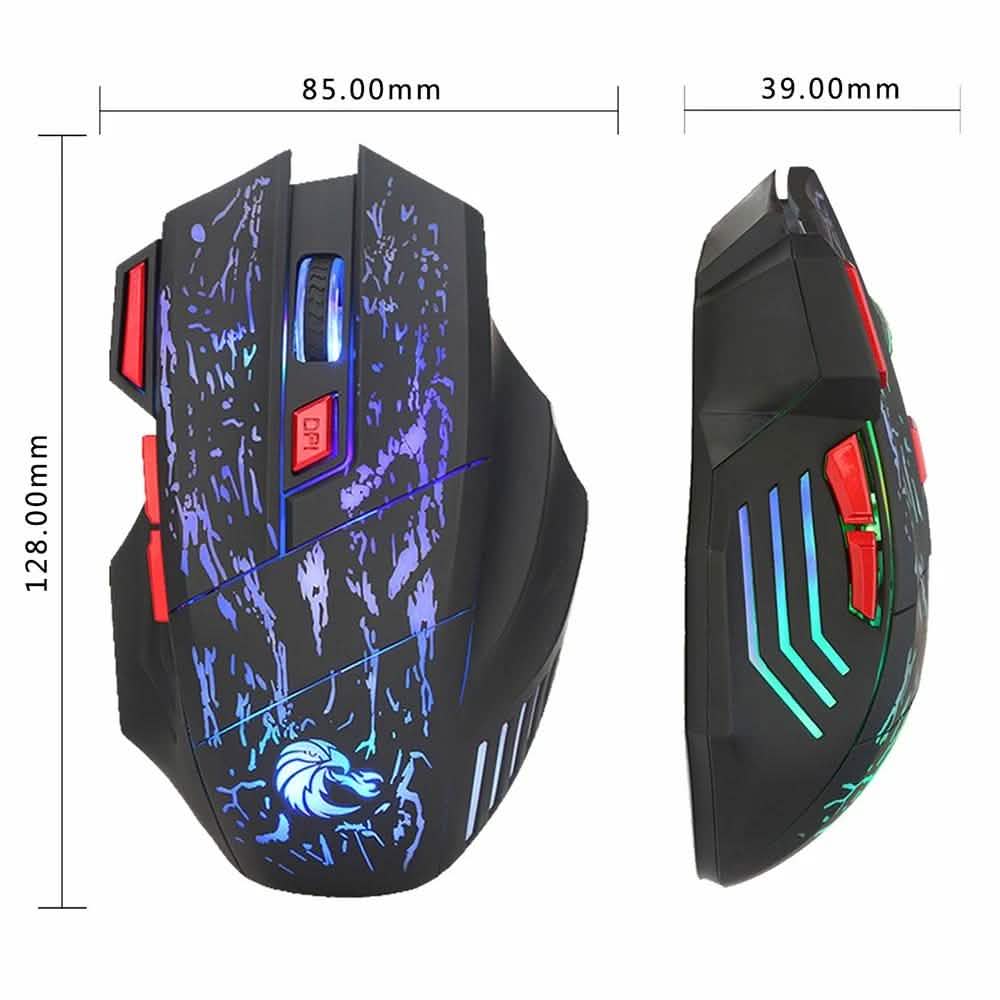 HXSJ J50 One-Handed Gaming Keyboard Mouse Combo