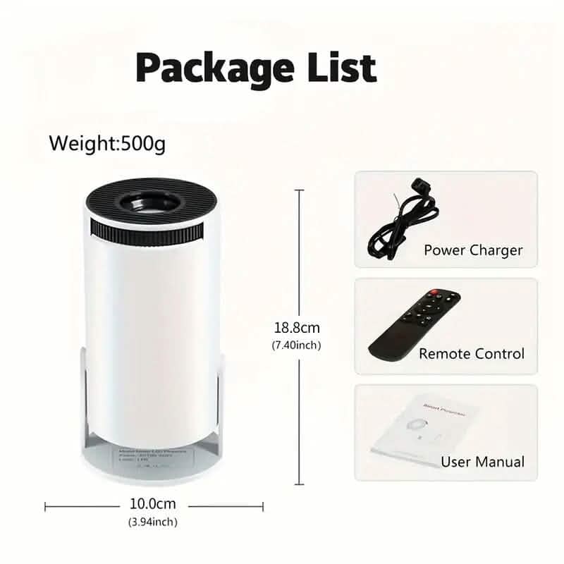 HY300 Pro Mini Portable Projector