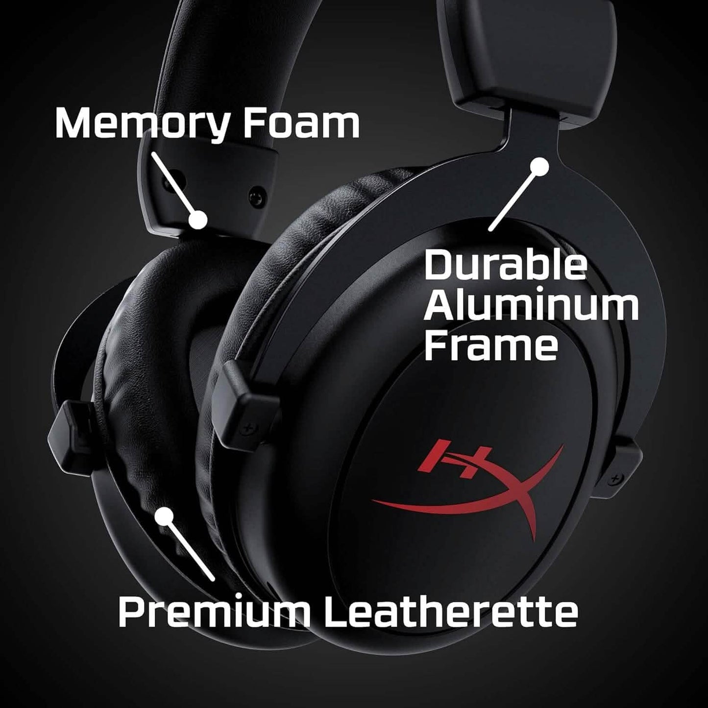 HyperX Cloud Core – Wireless Gaming Headset  (Refurbished)