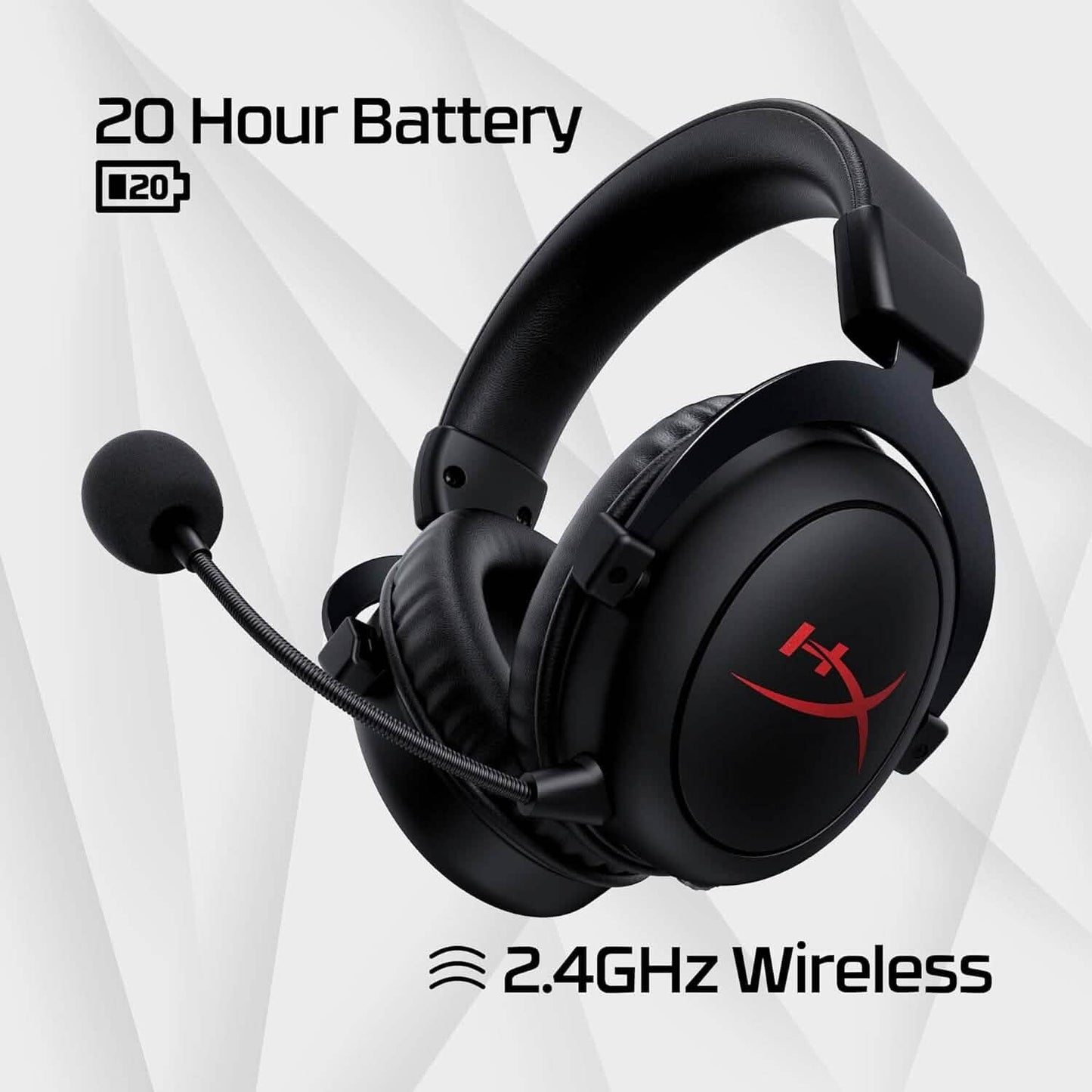 HyperX Cloud Core – Wireless Gaming Headset  (Refurbished)