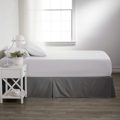 Hypoallergenic Pleated Premium Solid Bed Skirt