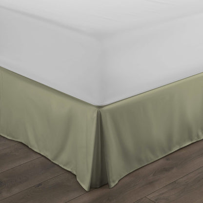 Hypoallergenic Pleated Premium Solid Bed Skirt