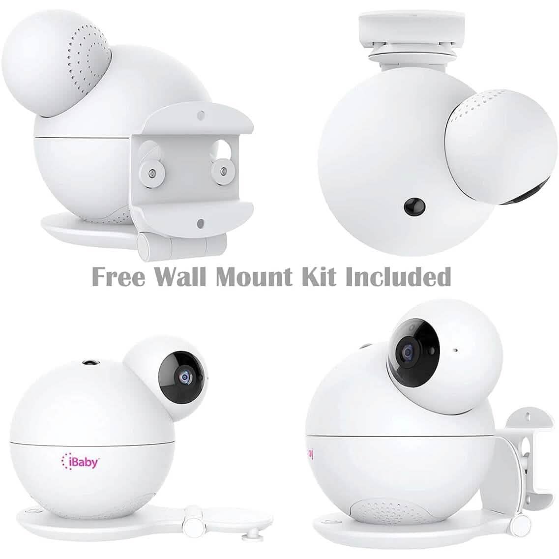 iBaby M8 2K Smart Baby Monitor, 355° Pan 110° Tilt and 2-Way Talk  (Refurbished)