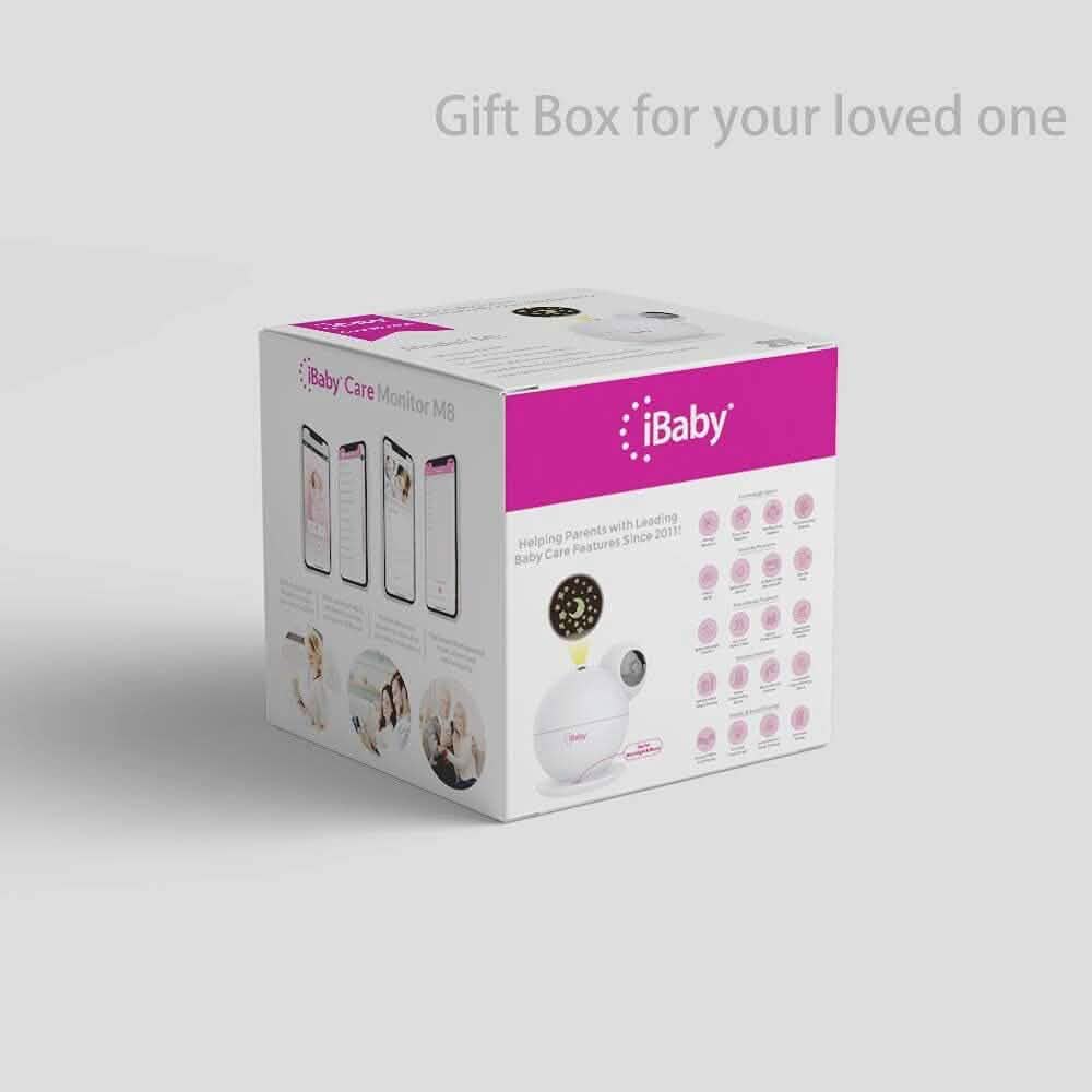 iBaby M8 2K Smart Baby Monitor, 355° Pan 110° Tilt and 2-Way Talk  (Refurbished)