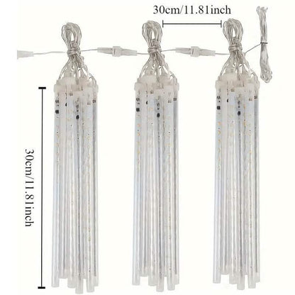 Icicle Snowfall Meteor Shower Outdoor Lights