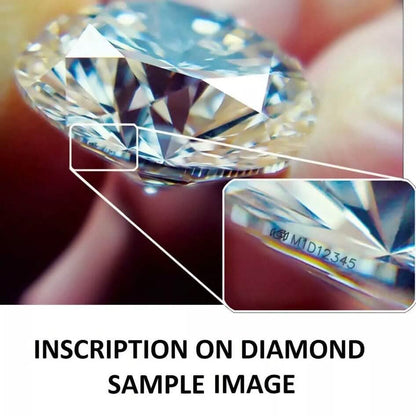 IGI Diamond Engagement Earrings VVS2 E Round 7.54 Ctw Lab Created
