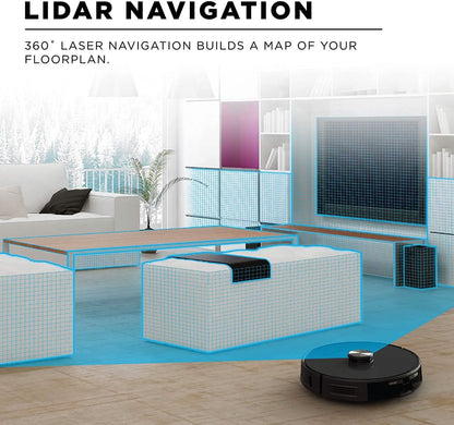 iHome AutoVac Nova Self Empty Robot Vacuum