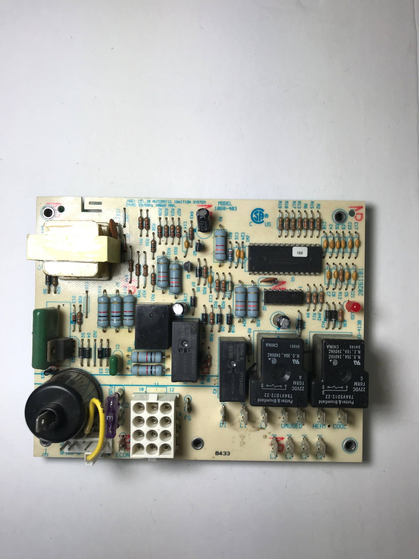 Honeywell Goodman Amana 1068-83-413B Control Board