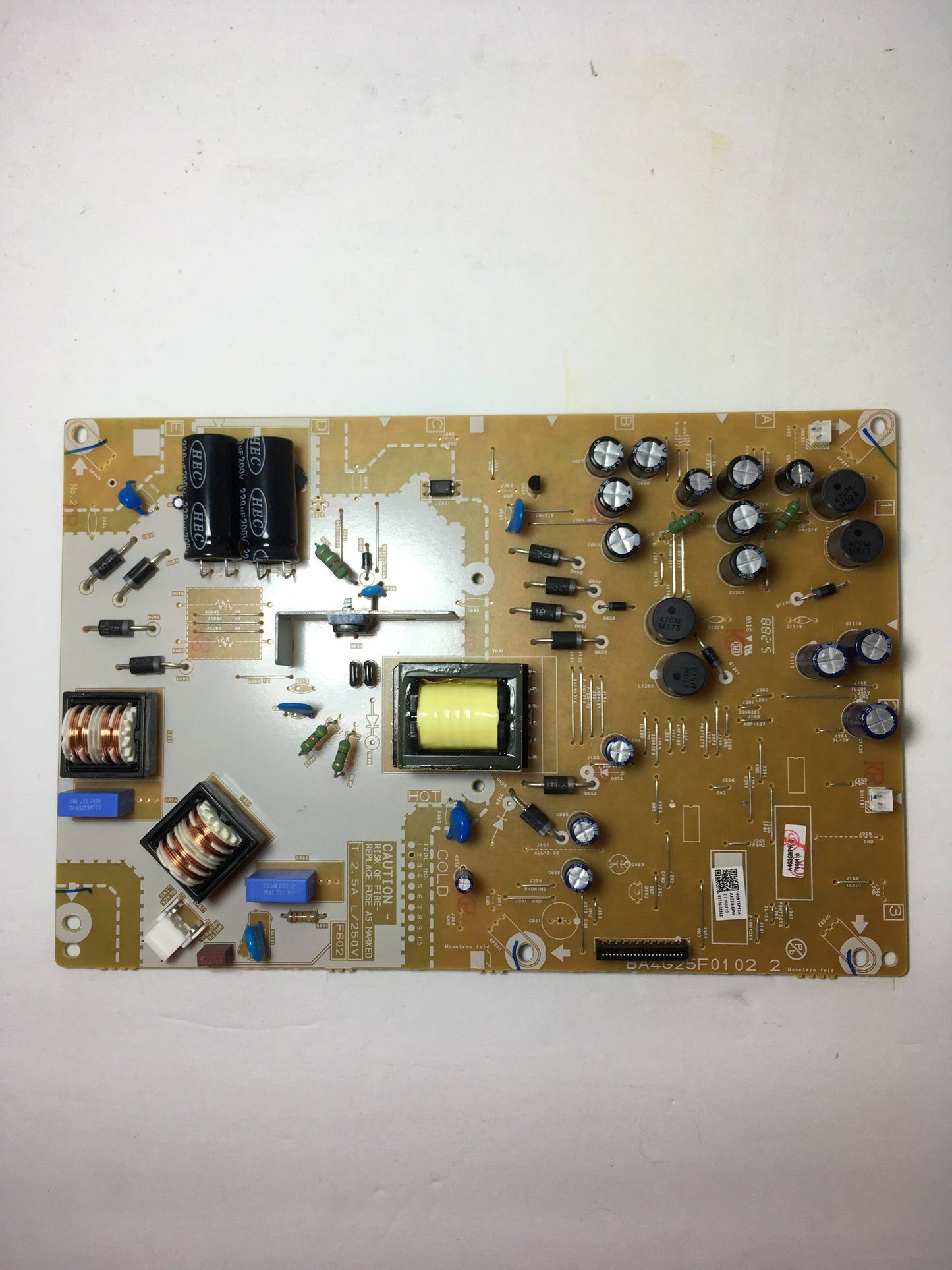 Emerson A4G2GMPW-001 Power Supply Board for LF402EM6F (DS1/DS2)