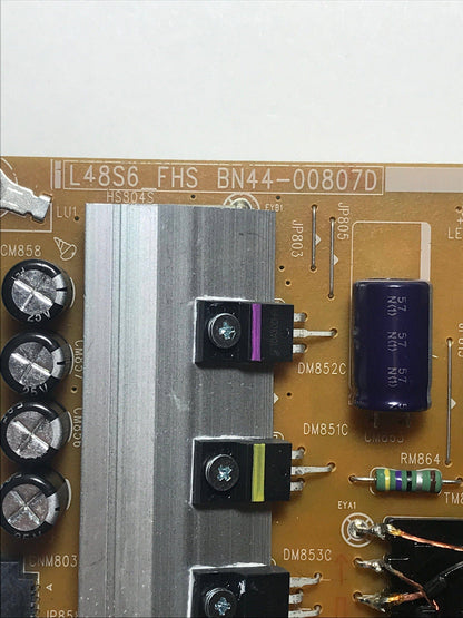 Samsung BN44-00807D Power Supply / LED Board
