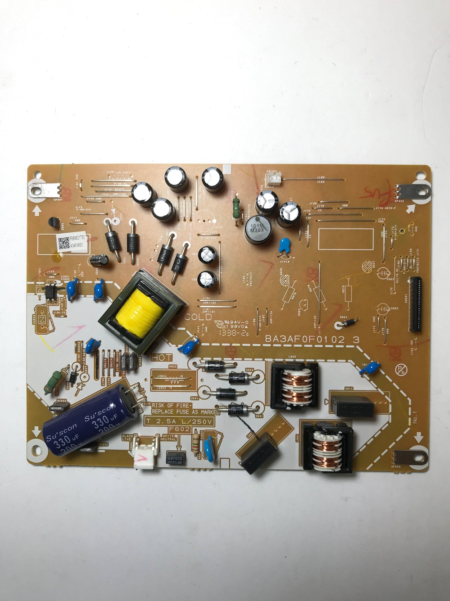 Emerson A3AFUMPW-001 Power Supply Board for LF320EM4 (ME5 serial)