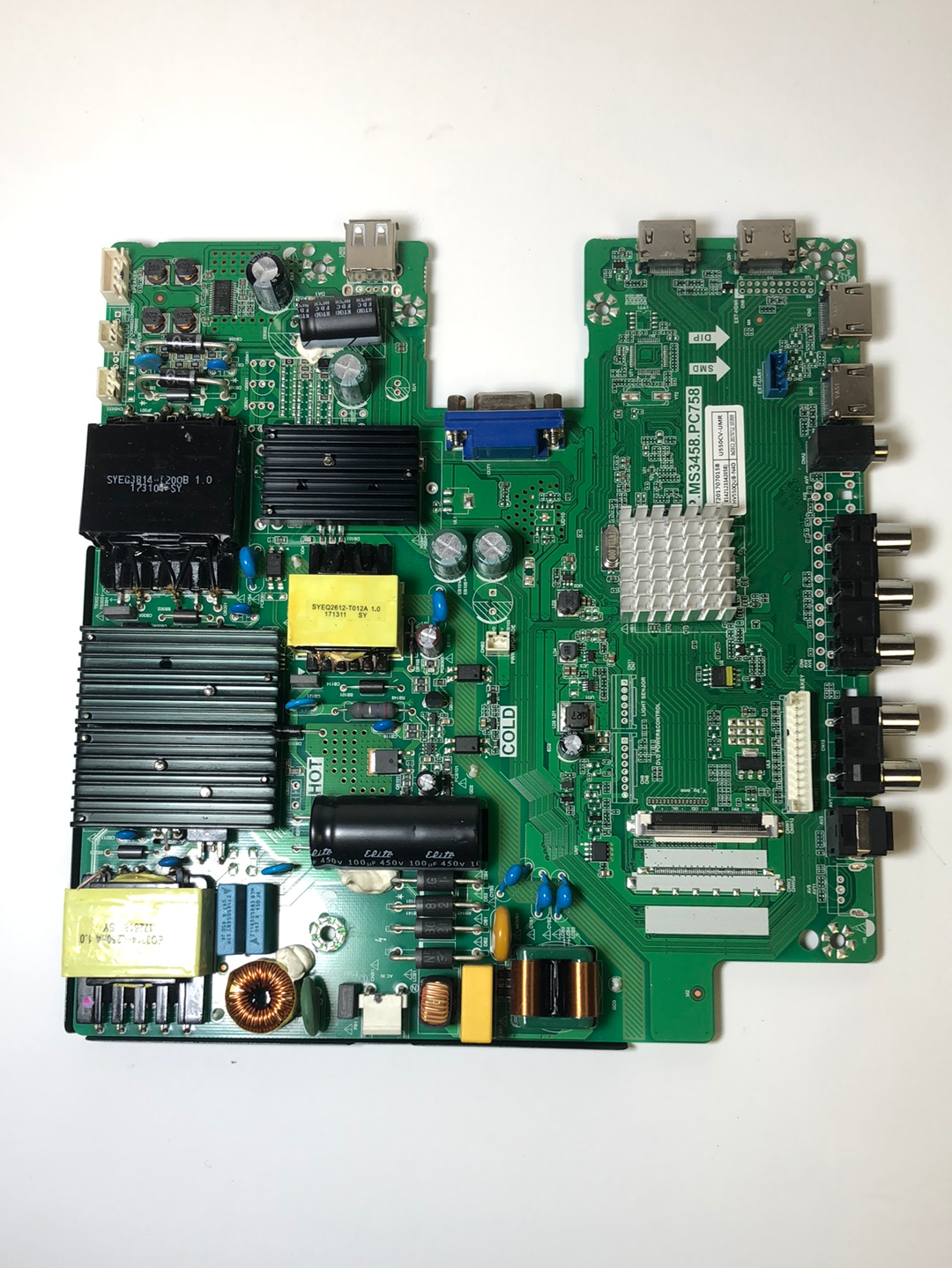 Sceptre 8142123342058 Main Board / Power Supply for W55 SUTV58FE