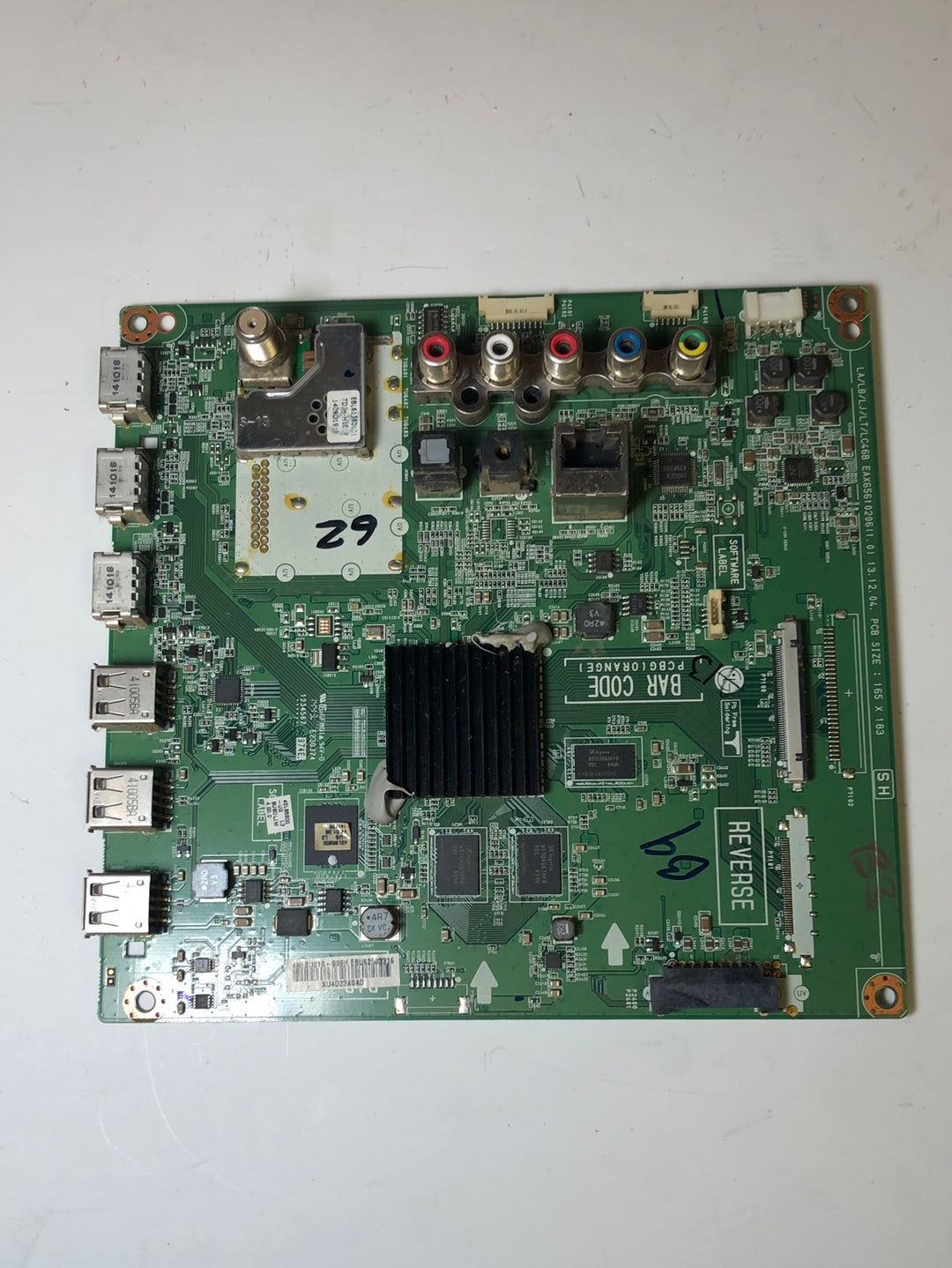 LG EBU62503316 Main Board for 42LB5800-UG