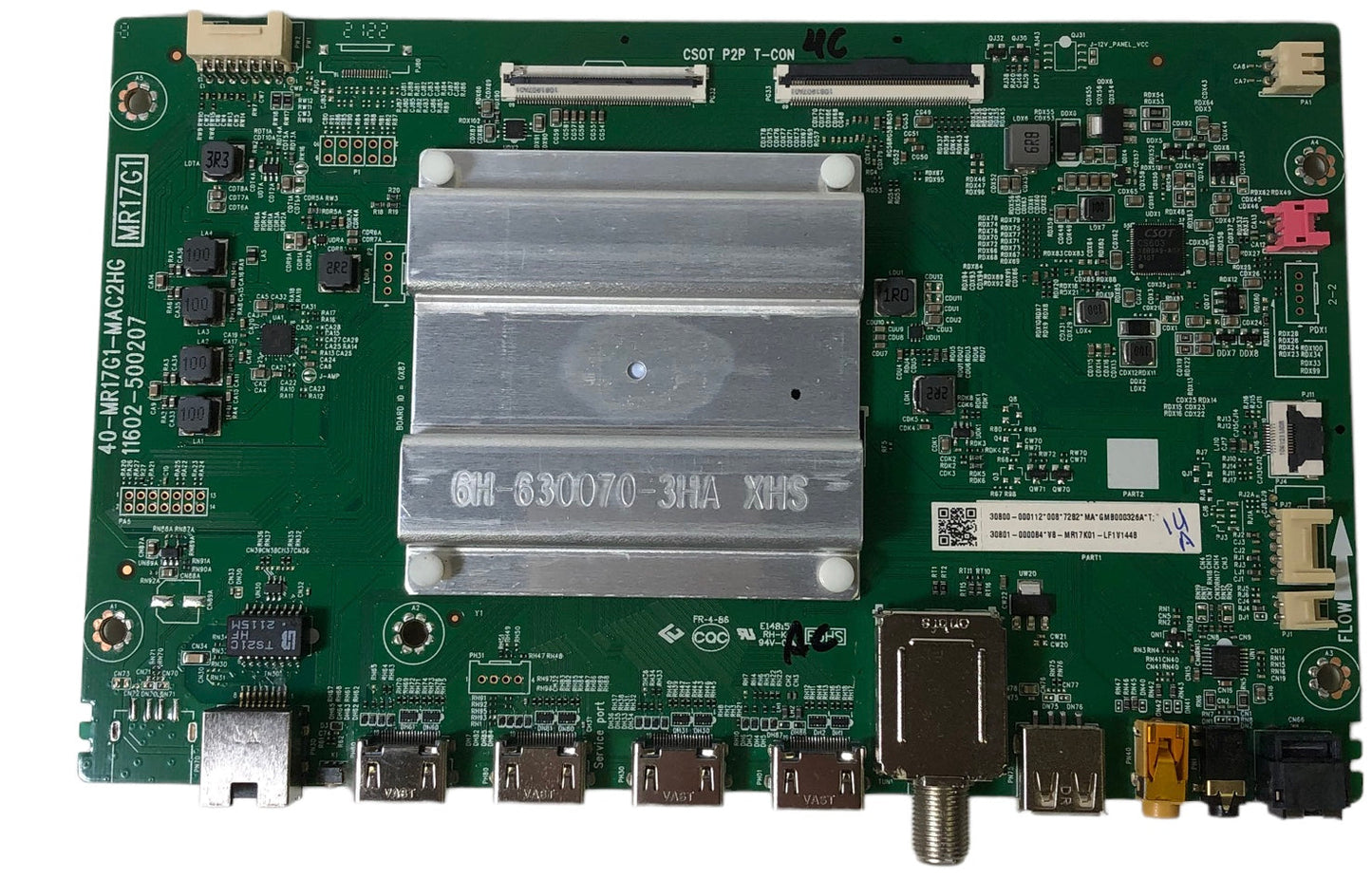 TCL 30800-000111 30800-000112 Main Board 55S435 65S435