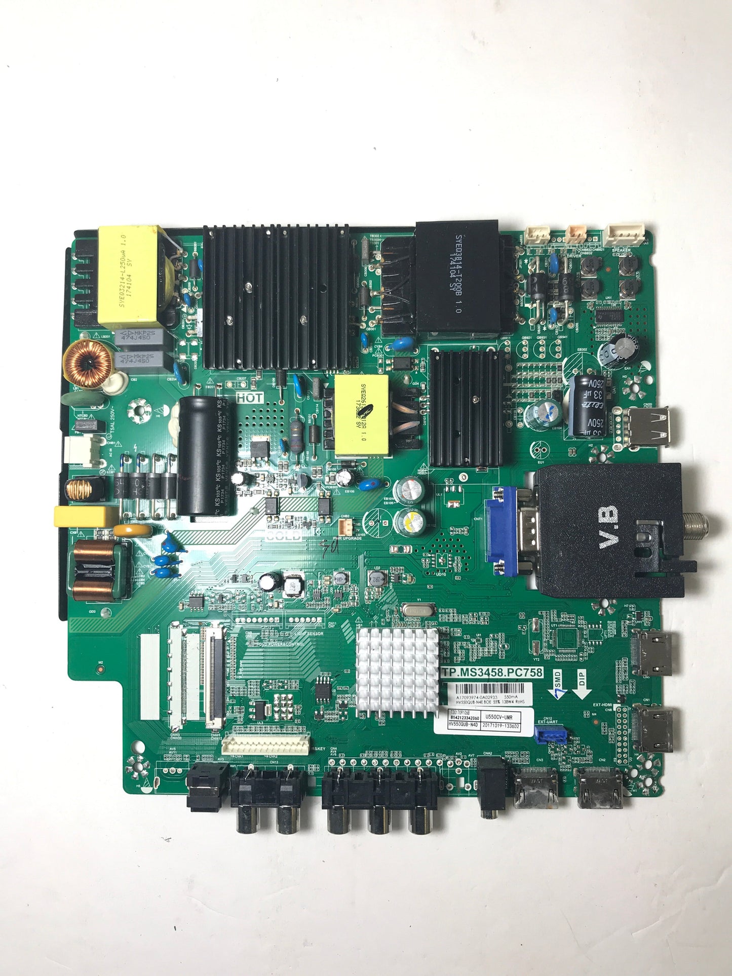 Sceptre 8142123342060 Main Board / Power Supply for W55 Version UHTV58FE