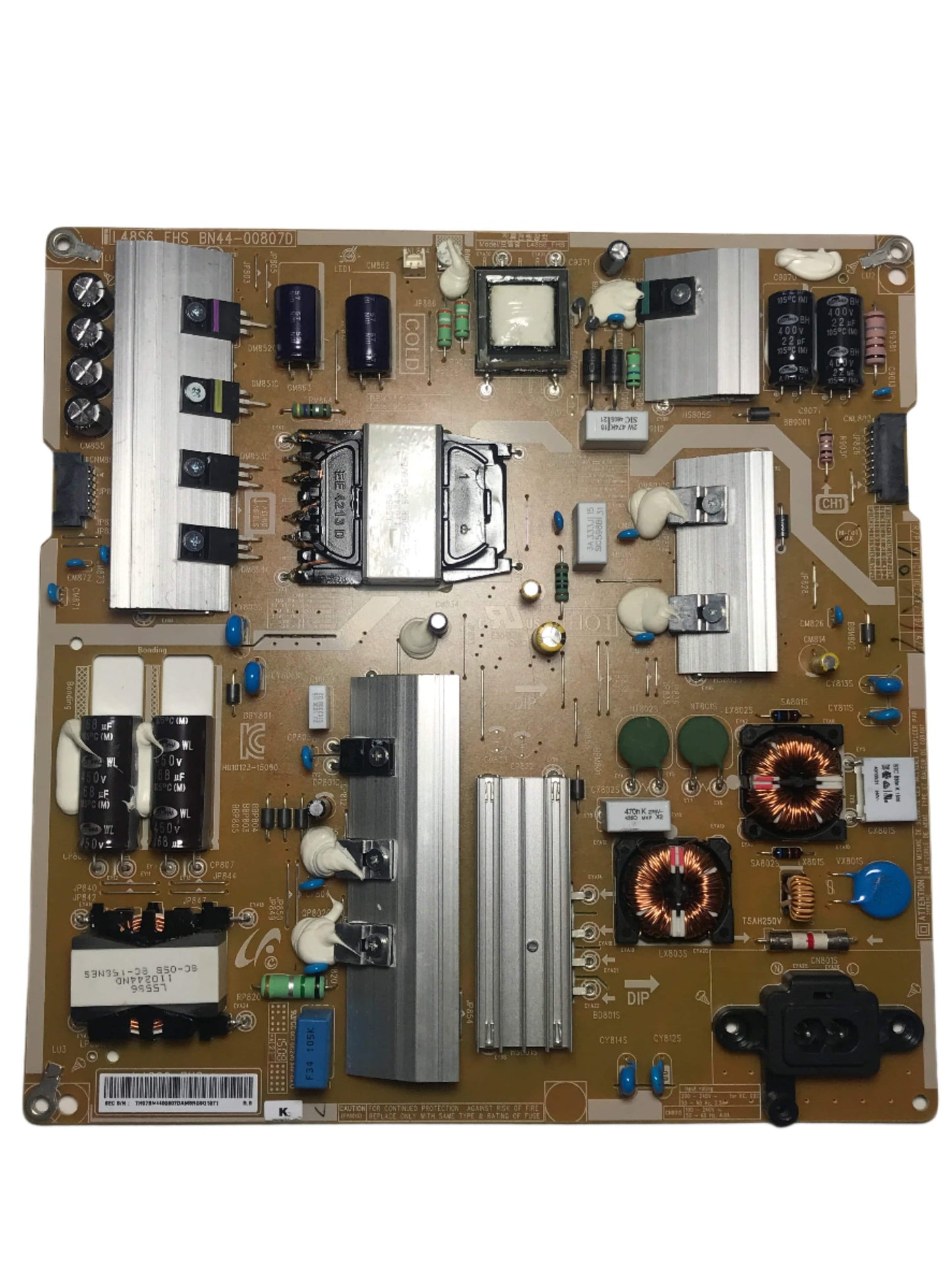 Samsung BN44-00807D Power Supply / LED Board