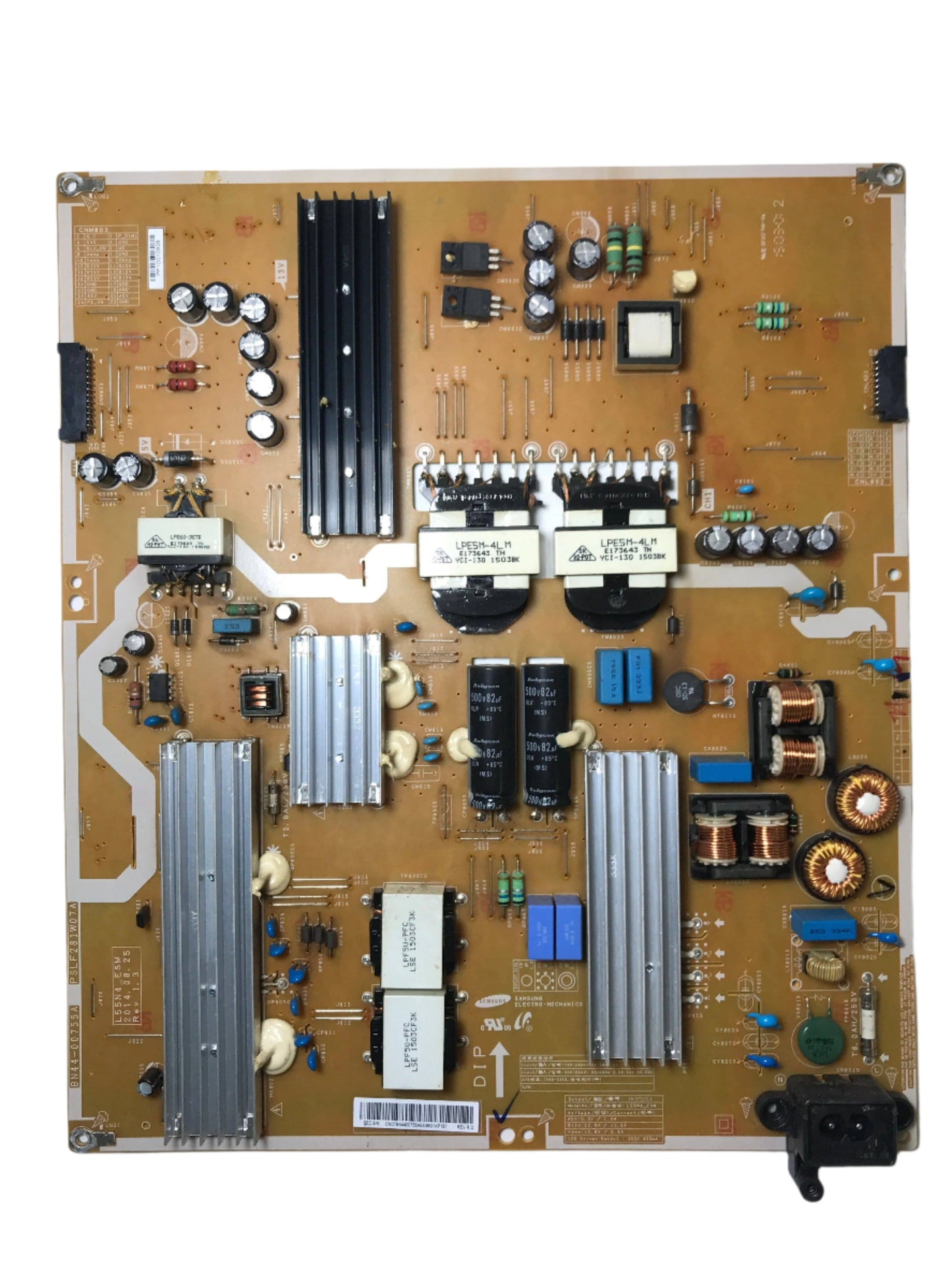 Samsung BN44-00755A Power Supply / LED Board