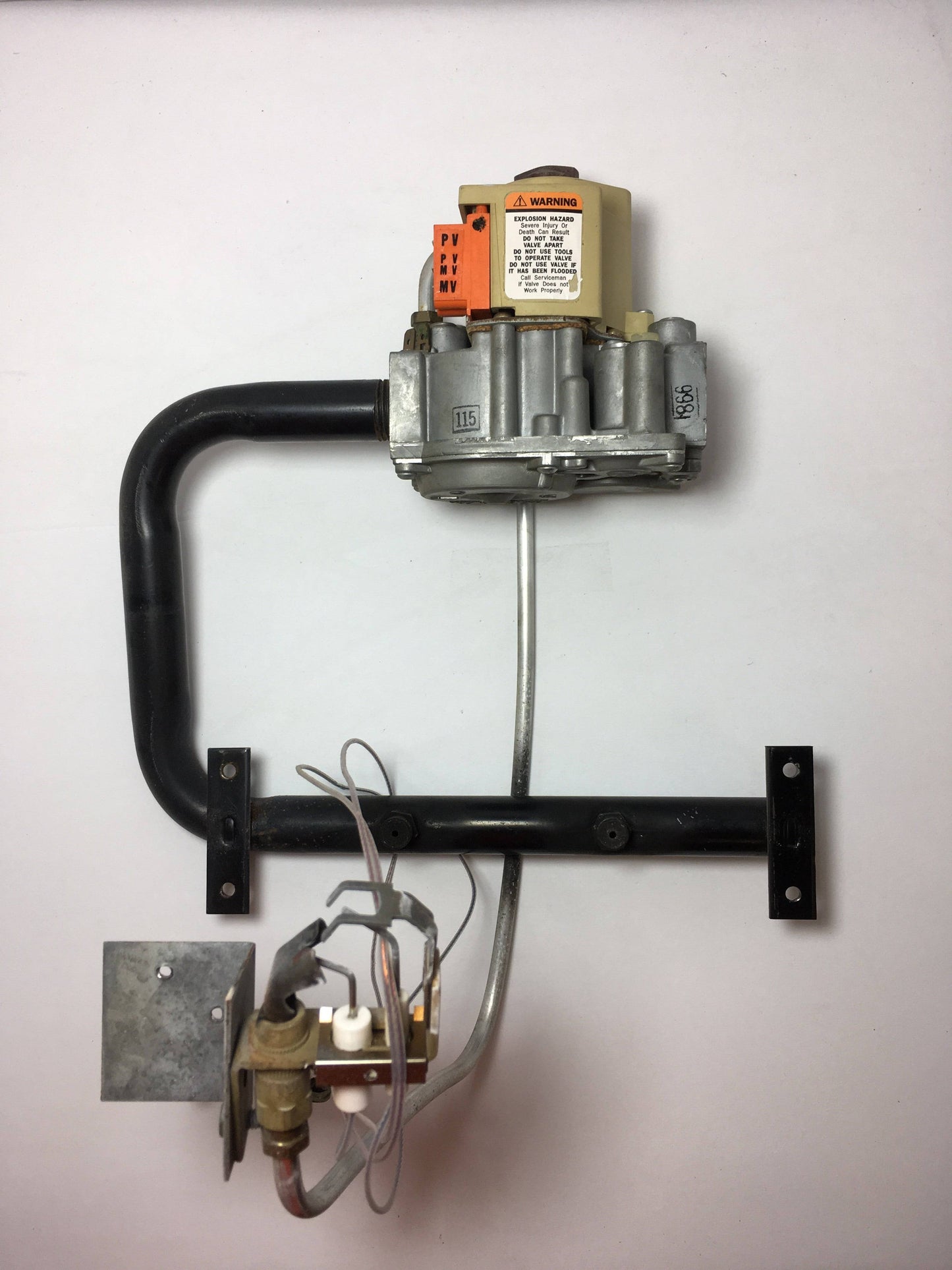 Honeywell VR8204H Furnace Gas Valve with Burner Assembly