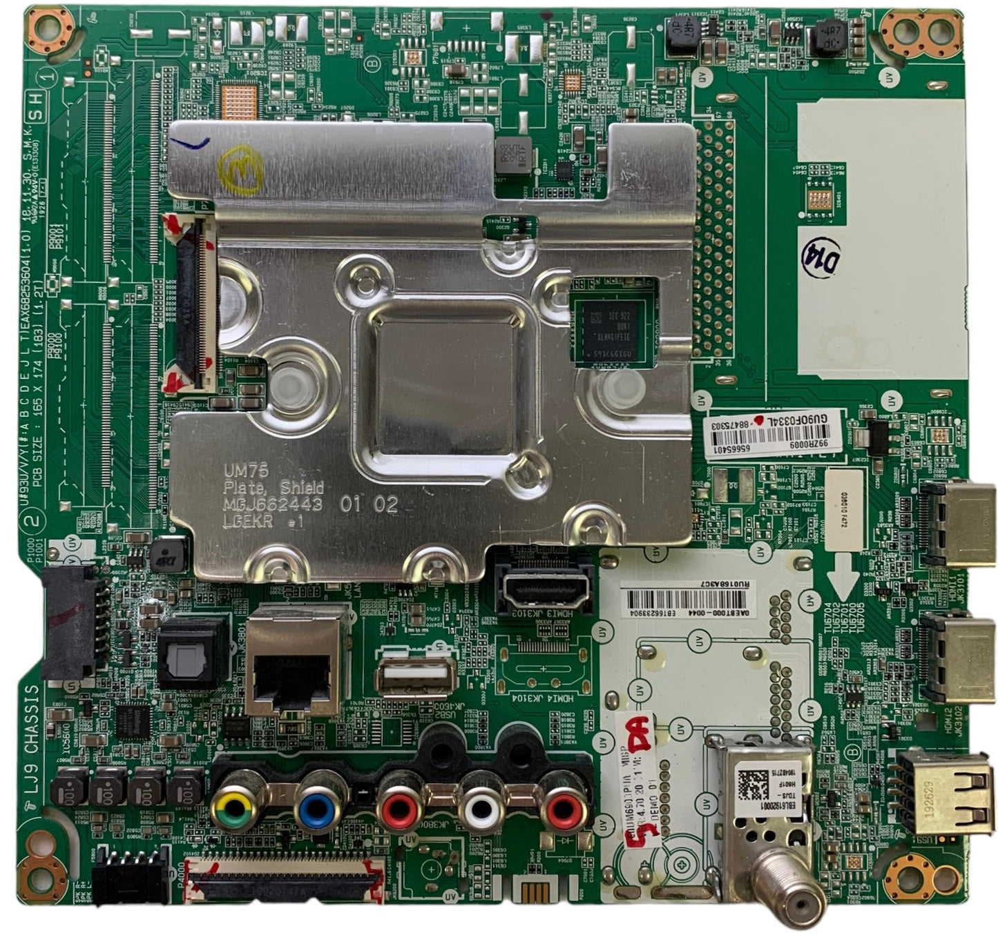 LG EBT66233904 Main Board for 60UM6900PUA.AUSNDOR
