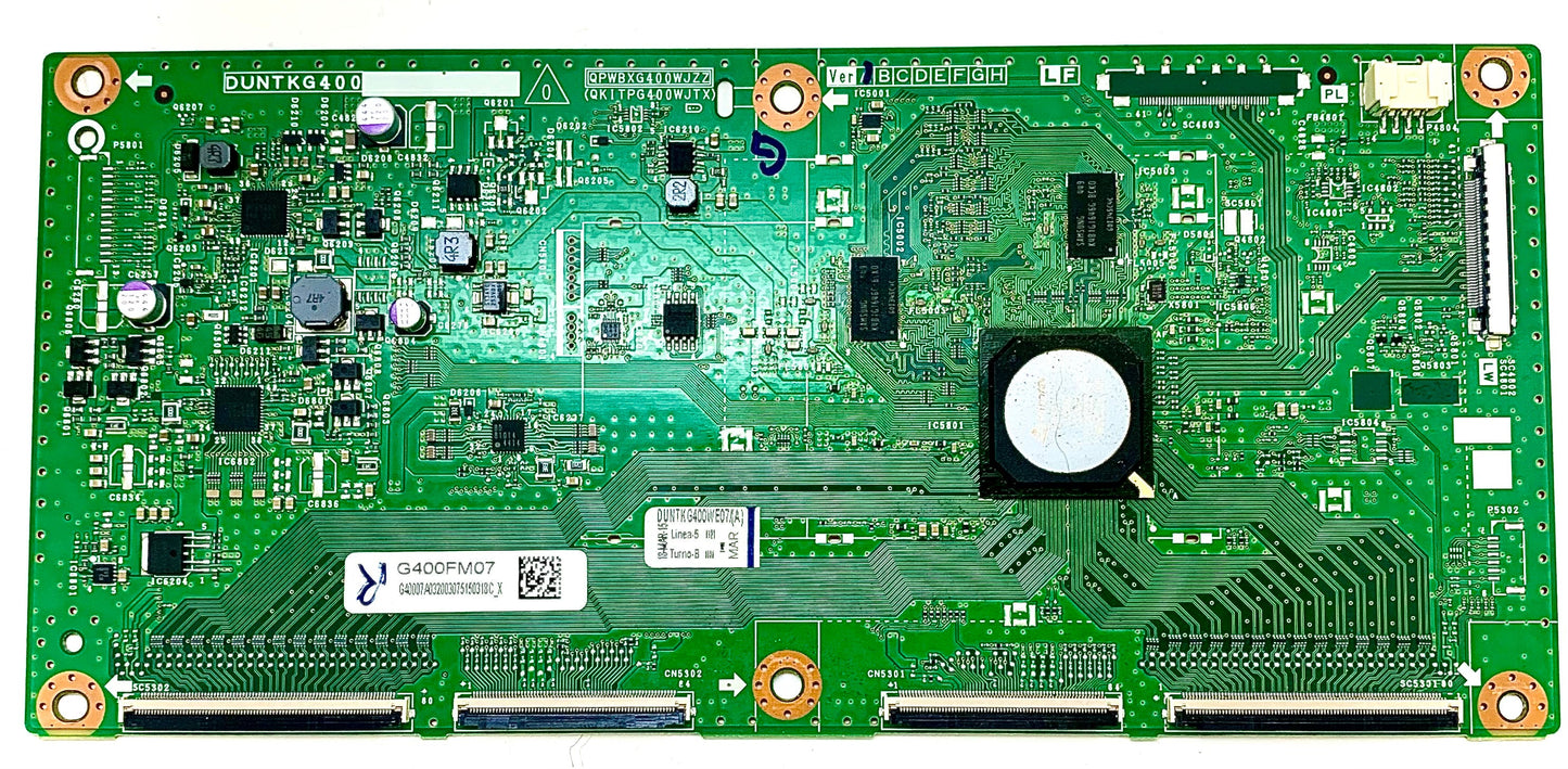 Sharp DUNTKG400FM07 T-Con Board for LC-60SQ15U