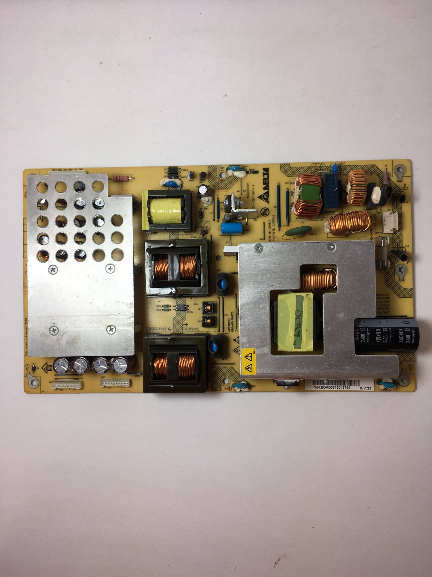 Sanyo 1AV4U20C10000 (DPS-291AP-1) Power Supply Unit