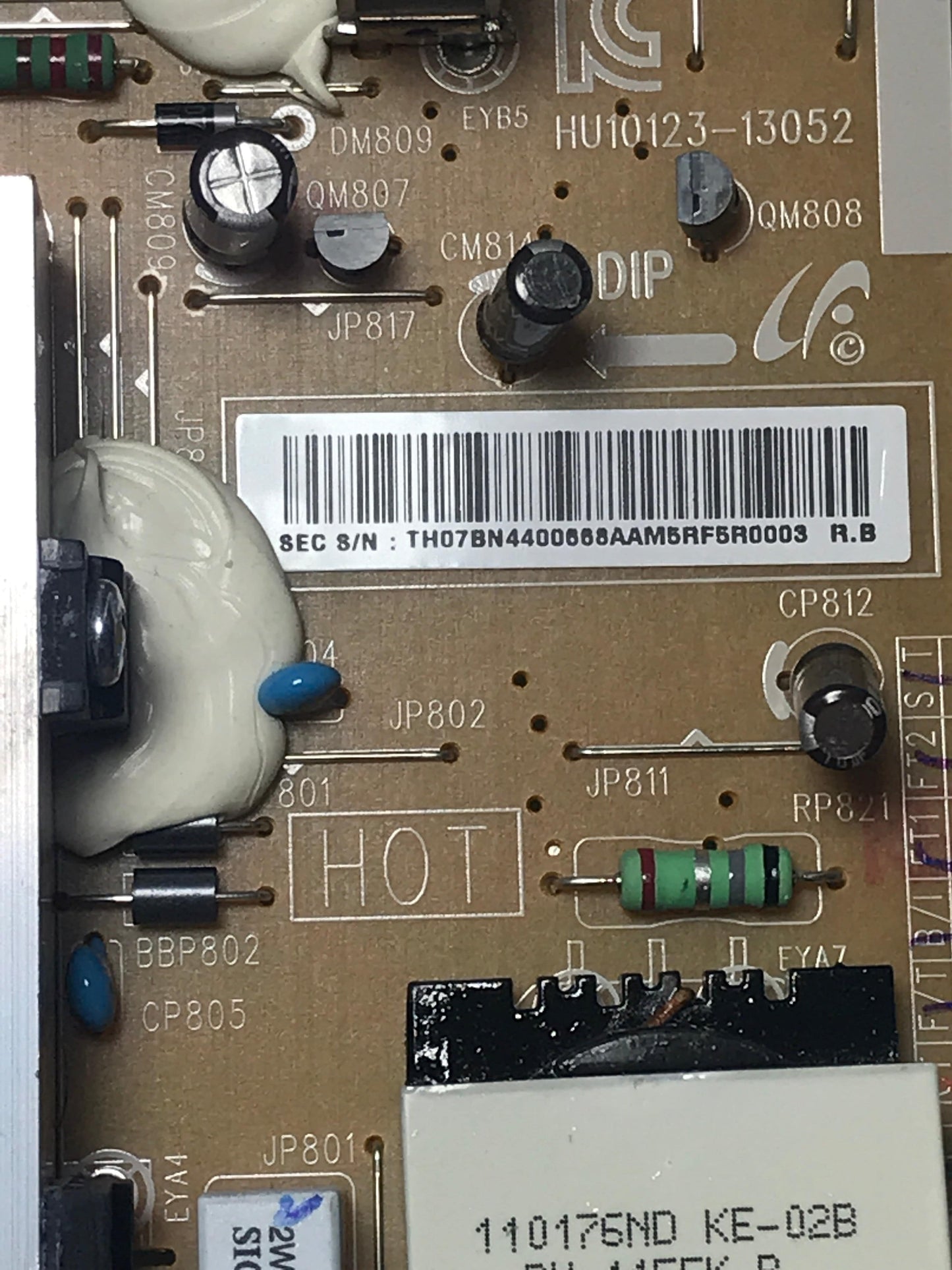 Samsung BN44-00668A Power Supply / LED Board