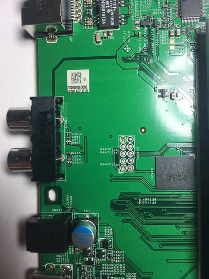 Vizio 791.01M10.0006 Main Board for E43U-D2 LED TV (LWZ2UMBS / LWZ2UMBR Serial)