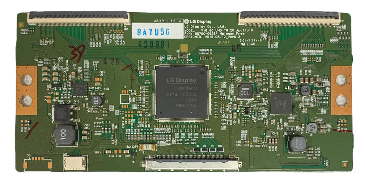LG 6871L-4389B (4389B, 6870C-0628A) T-Con Board for 60UH6550-UB.BUSWLJR