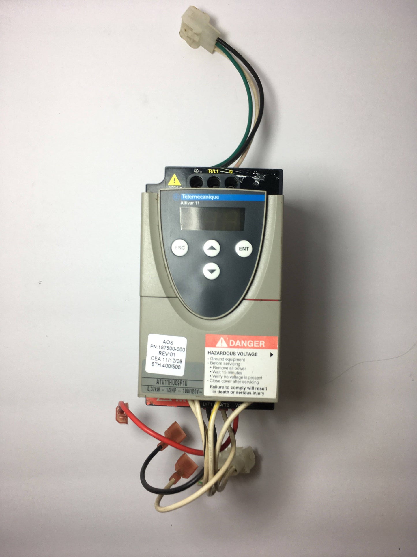Telemecanique ATV11HU09F1U Altivar 11 AC Motor Drive