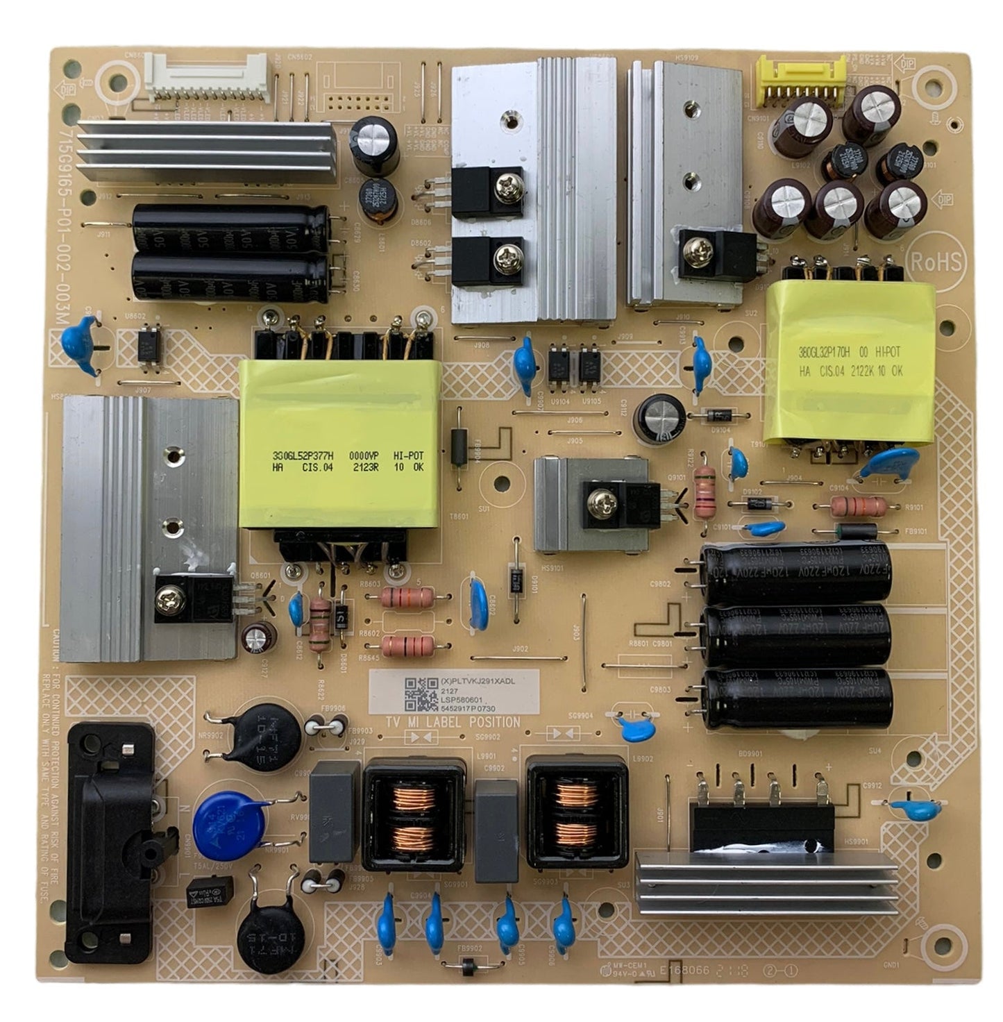 PLTVKJ291XADL Vizio Power Supply Board