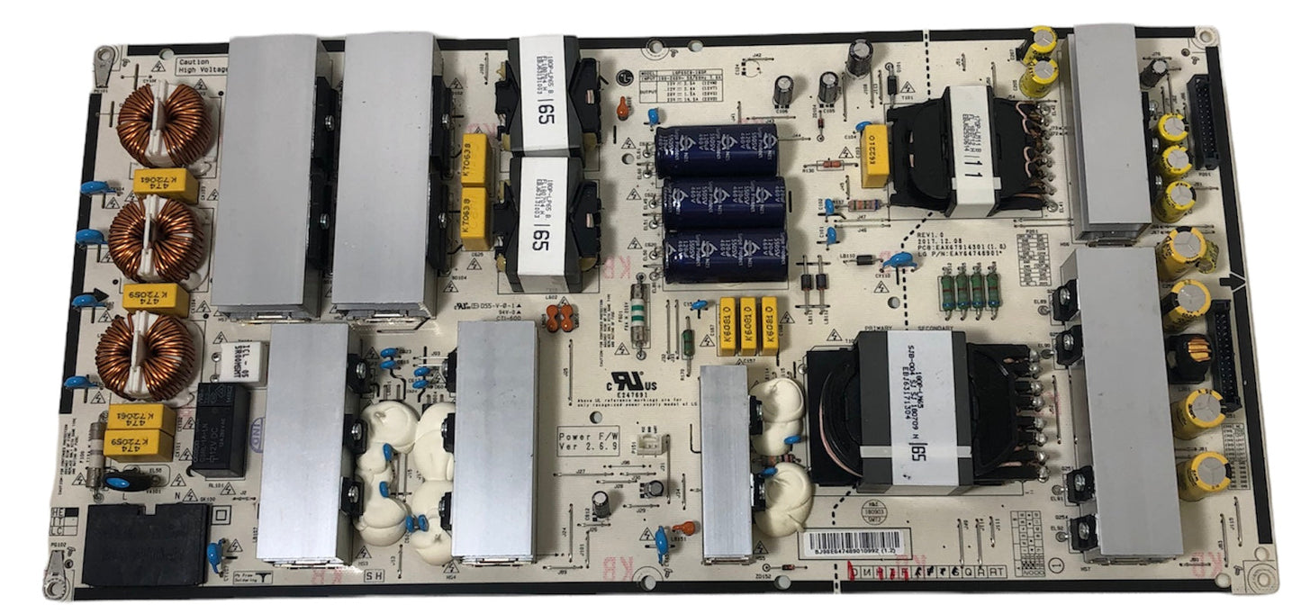 LG EAY64748901 Power Supply OLED65B8PUA.BUSWLJR OLED65C8PUA.BUSWLJR
