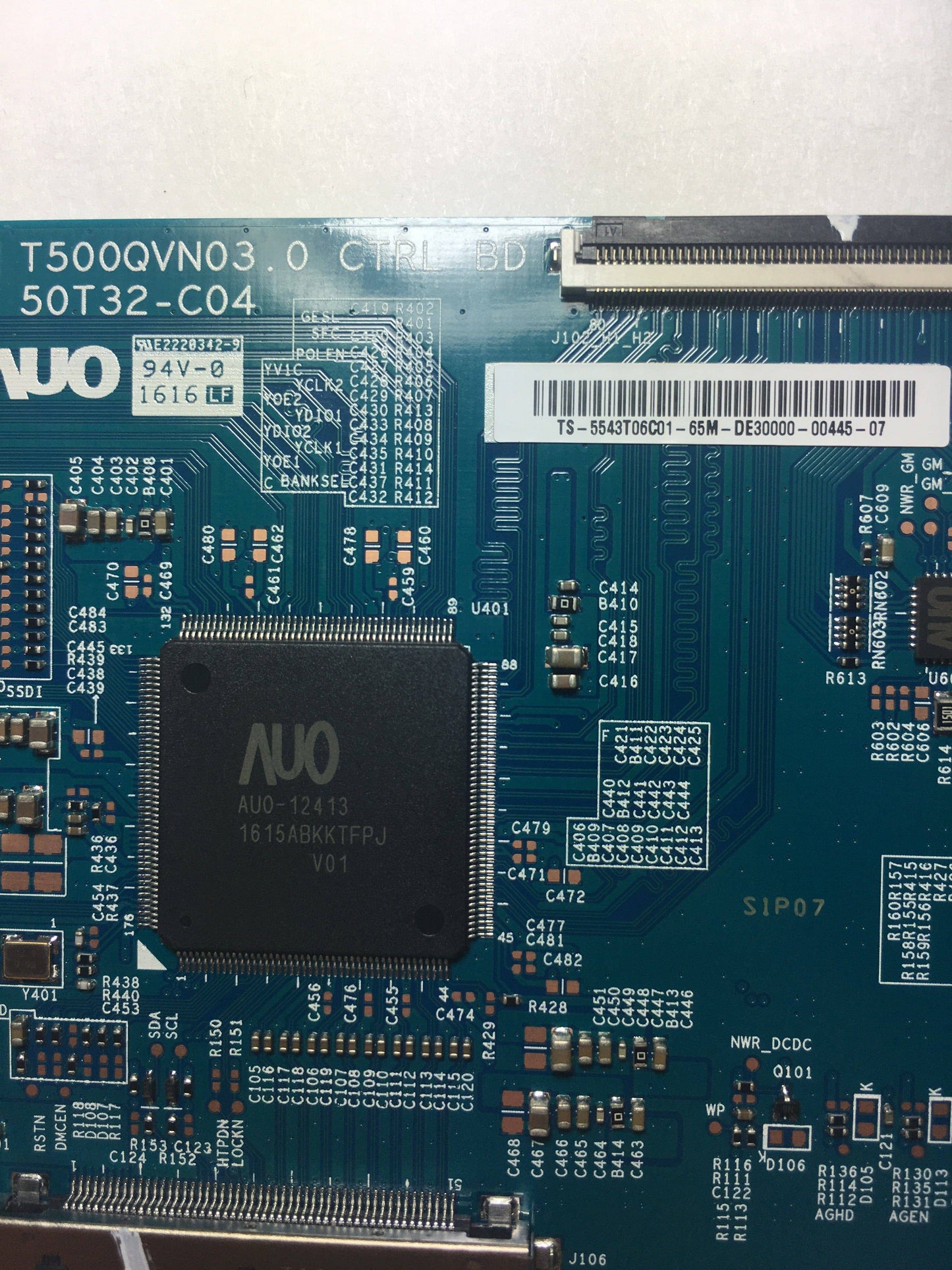 Vizio/Westinghouse 55.43T06.C01 T-Con Board