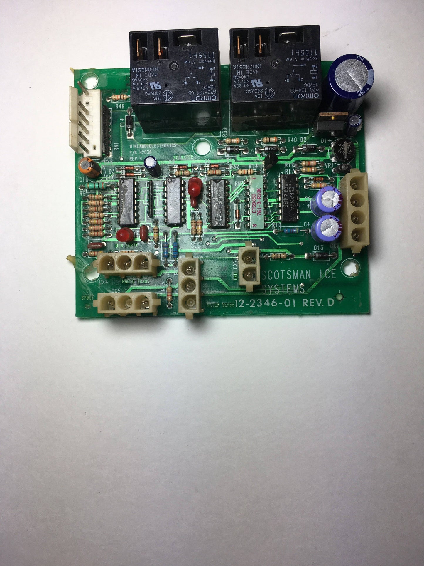 Scotsman Ice Systems PCB Board 12-2346-01 Fl1209