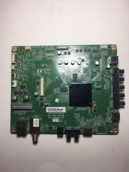 Vizio 756TXHCB02K0040 Main Board for D40F-E1 (LTTEVVAT Serial)