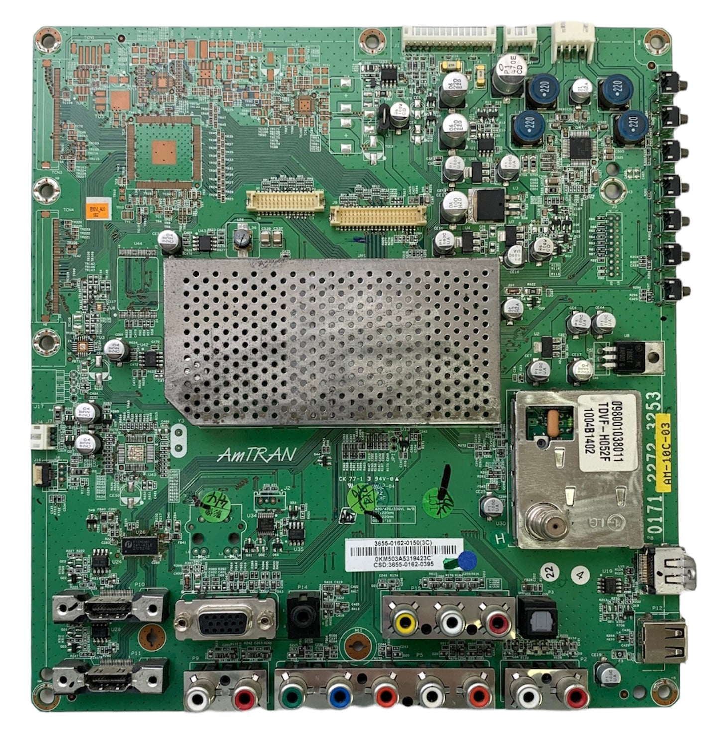 Vizio 3655-0162-0150 (0171-2272-3254) Main Board for E550VL
