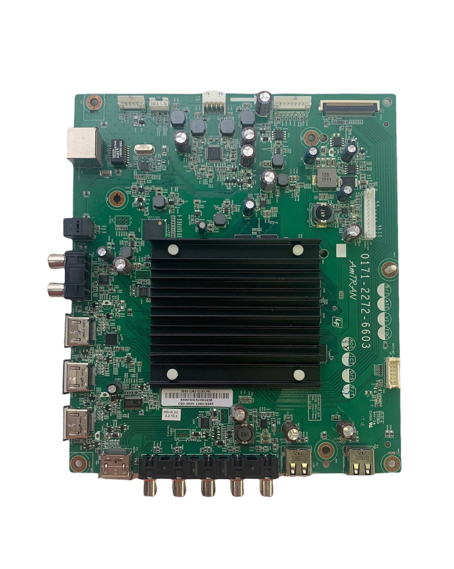 Vizio 3655-1392-0395 Main Board for M55-E0 LED TV (LAUAROKT Serial)