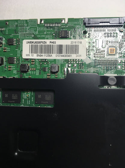 Samsung BN94-11256A Main Board for UN50KU6300FXZA (Version DB02,DD06, DE07, or DJ04)