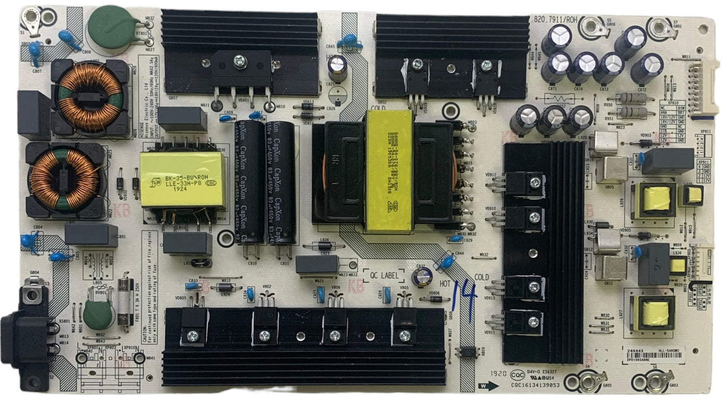 Hisense 249443 Power Supply / LED Driver Board 65R6E1