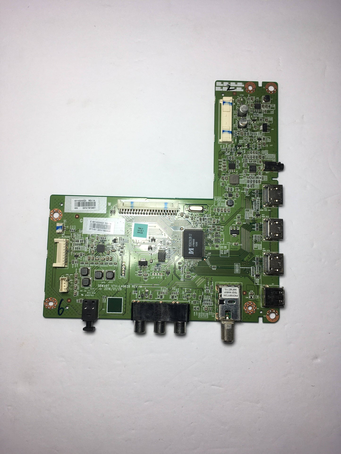 Toshiba 691V0200020 Main Board for 50L420U