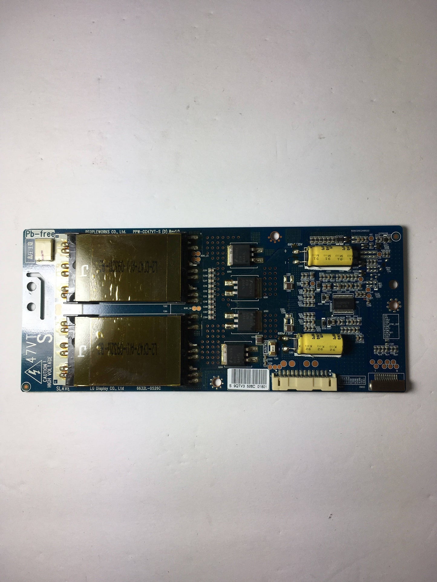 LG Philips 6632L-0526C Backlight Inverter Slave